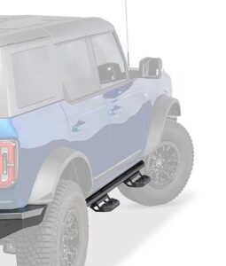 WARN | ROCK SLIDERS PAIR & STEPS PAIR | BRONCO 4DR 2021+