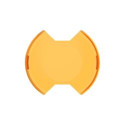 KC | 6″ SLIMLITE LIGHT SHIELD | AMBER EA