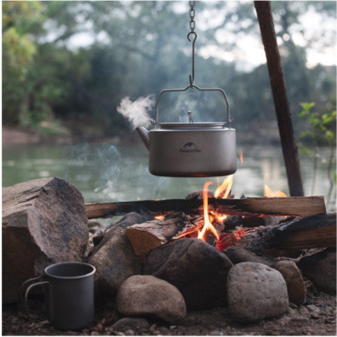Naturehike Titanium teapot 1L - Silver