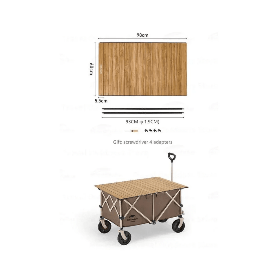 Naturehike tabletop for TC02 Trolley - Tabletop