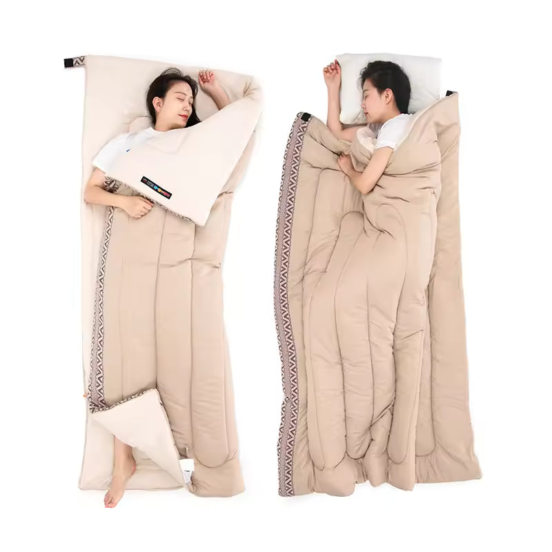 Naturehike Linglong L150 Sleeping Bag Right Zipper 190x75 - Brown