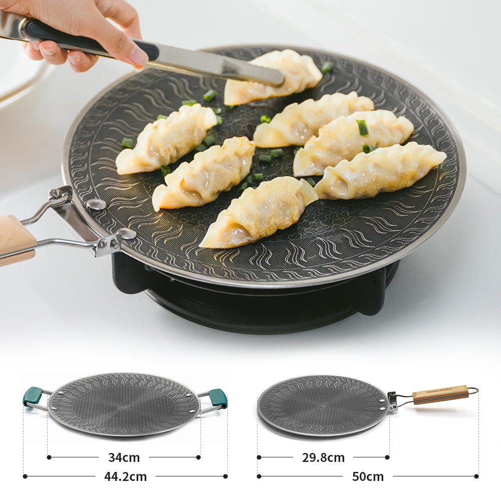 Naturehike Stainless Steel Baking Pan 34x34 - Black