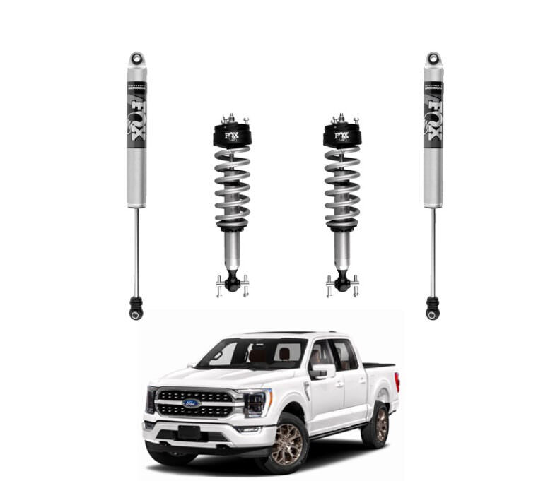 FOX | 0-2″ FRONT & 0-1″ REAR 2.0 PERFORMANCE SHOCKS KIT | F150 4WD 2021+