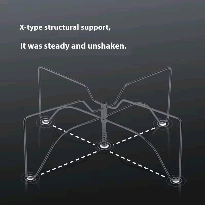 Naturehike Yamani X01 Portable Folding Table 31×21×10.3 - Silver