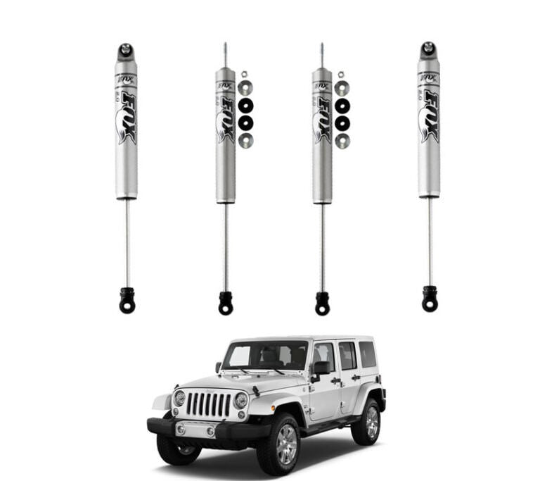 FOX | 1.5-3.5″ FRONT & 1.5-3.5″ REAR 2.0 PERFORMANCE SHOCKS KIT | JK 2DR/4DR 4WD 2007-2017