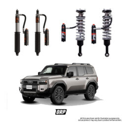 FOX | 1.5-3" FRONT & 0-2" REAR 2.5 PERFORMANCE ELITE C/O RESI ADJUSTABLE SET | LC250/PRADO/GX550 2024+