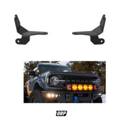 KC | METAL BUMPER LIGHT MOUNT | COMPATIBLE W/ 39″ LIGHT BAR | BRONCO 2DR/4DR 2021+