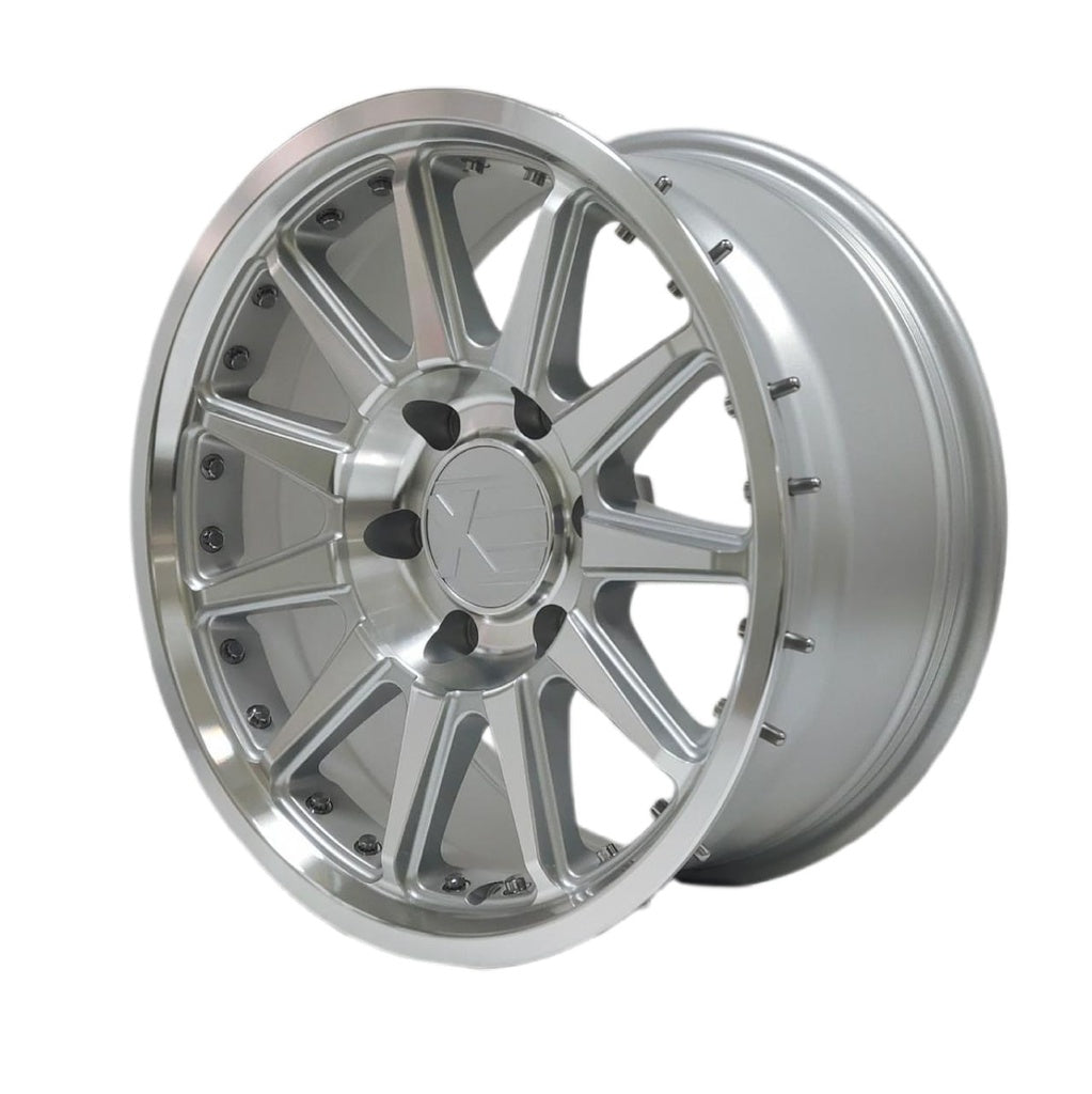 Exceed Wheels Atlas 16x7.5 6x139.7 ET10 CB110 Silver Machined (Piece)