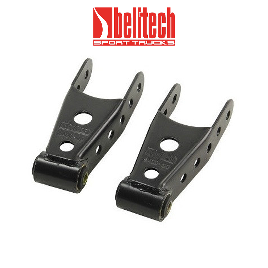 Belltech Lowering Shackles Rear - GMC/Chevy Sierra/Silverado 19+