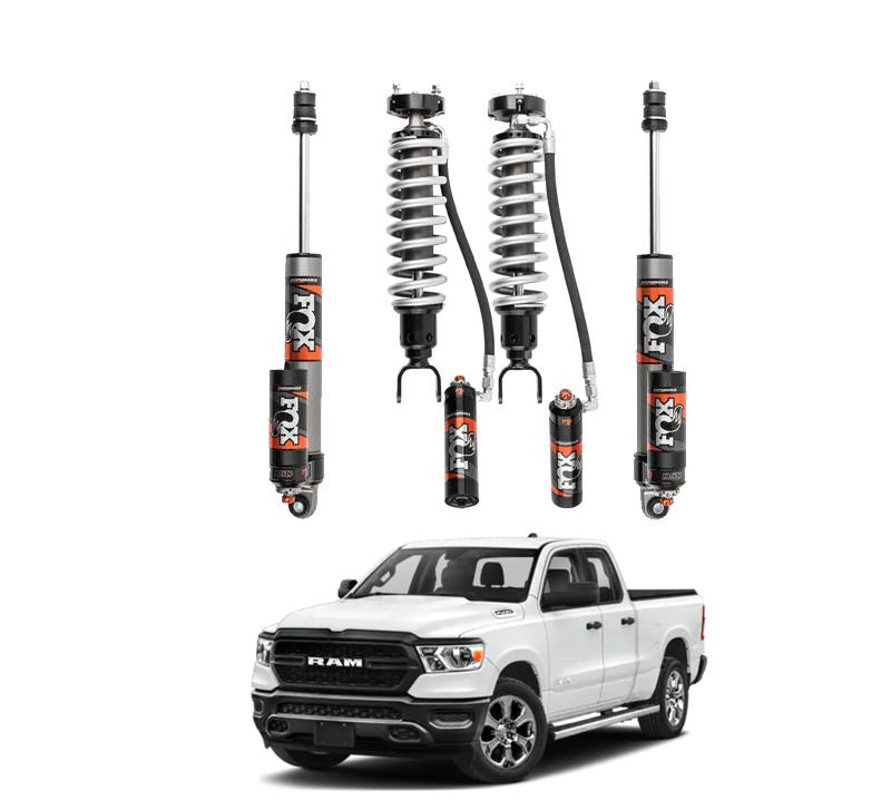 FOX | 2-3″ FRONT & 0-2″ REAR 2.5 PERFORMANCE ELITE RESI ADJUSTABLE SHOCKS KIT | RAM 1500 DT 4WD 2019+