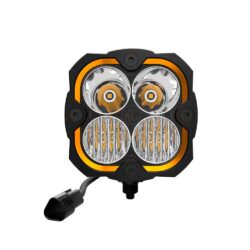 KC LIGHTS | UNIVERSAL FLEX ERA 4 80W MASTER KIT | BOTH BEAM OPTION PAIR 7912 LUMENS EA