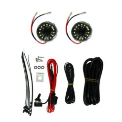 KC | UNIVERSAL CYCLONE V2 LED UNDERHOOD LIGHTS | 600 LUMEN EA | CLEAR | PAIR