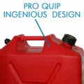 PRO EQUIP -MILITARY STYLE' 20L RED FUEL CAN