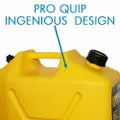 PRO EQUIP -MILITARY STYLE' 20L YELLOW DIESEL FUEL CAN