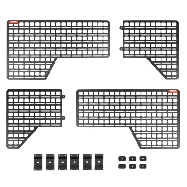 BUILTRIGHT | BEDSIDE RACK SYSTEM 4 PANEL KIT | CHEVY/FORD/GMC/JEEP/RAM