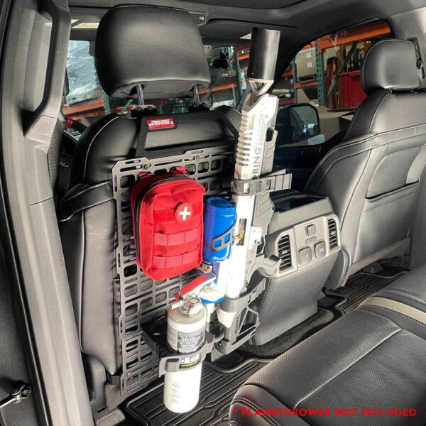 BUILTRIGHT | SEAT BACK TECH PLATE MOLLE KIT | DRIVER OR PASSENGER EA | CHEVY/FORD/GMC