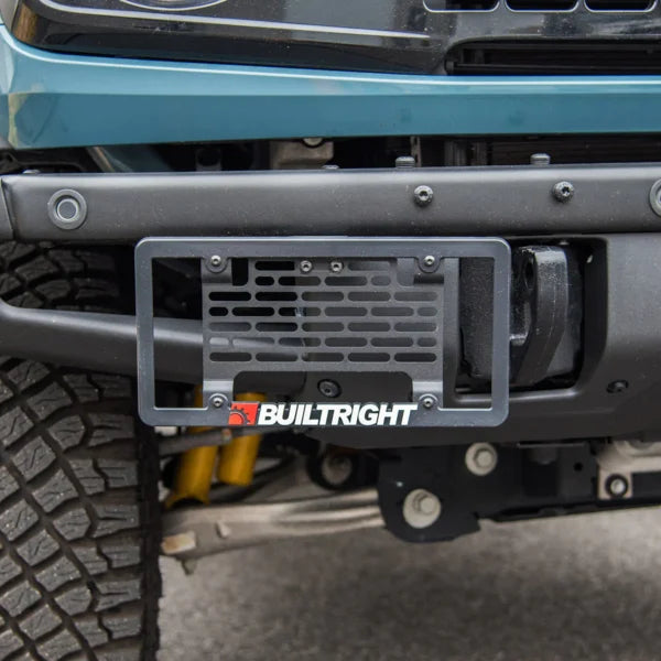 BUILTRIGHT | BUMPER LICENSE PLATE MOUNT | BRONCO 2021+