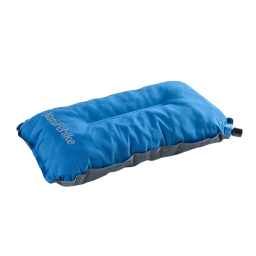 Naturehike Sponge Automatic Inflating Pillow - Blue