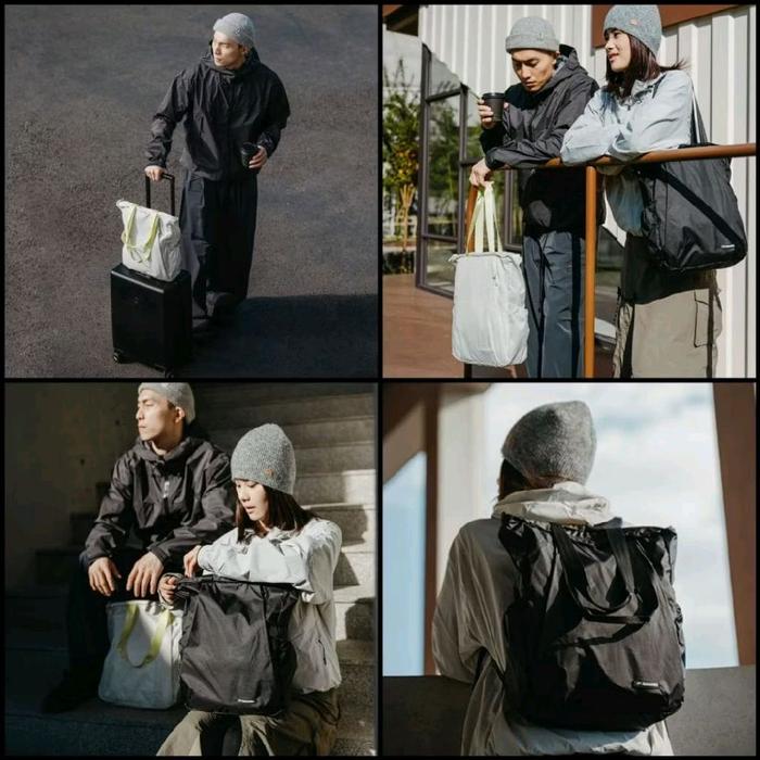 Naturehike Oxygen 2-way Portable tote Bag 18L - Black