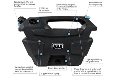 ARB | FRONTIER TANK PORTABLE DIESEL | 30L