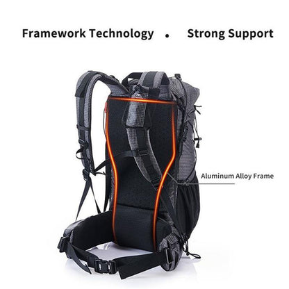 Naturehike Rock 40L+5L hiking backpack 40+5L - Black