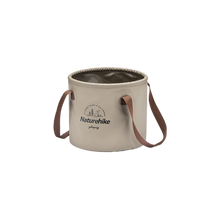 Naturehike foldable round bucket 10L - Light Brown
