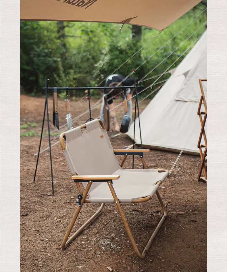Naturehike MW02 Outdoor Folding Chair - Khaki