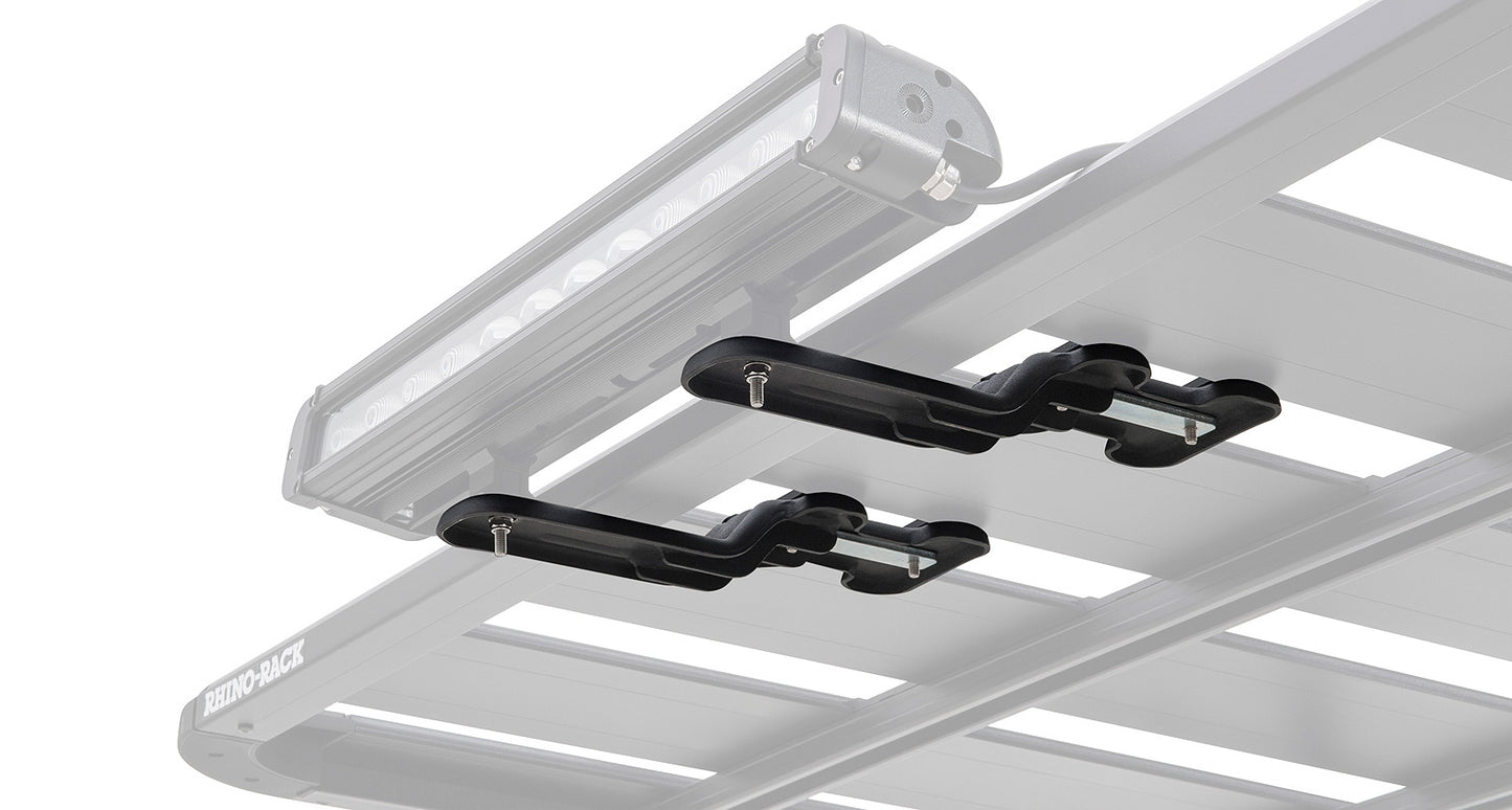 RHINO-RACK | PIONEER LED LIGHT BRACKET KIT 2 PACK