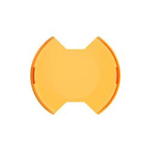 KC | 6″ SLIMLITE LIGHT SHIELD | AMBER EA
