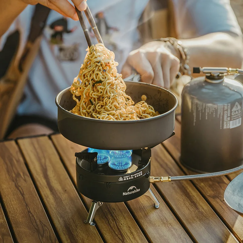 Naturehike (Dark Star) Three Burners Gas Stove - Black