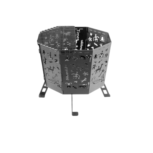Naturehike Totem Folding Fire Pit - Black