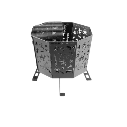 Naturehike Totem Folding Fire Pit - Black