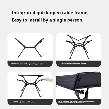 Naturehike Yamami YL01 Lightweight Table 62×39×39 - Black