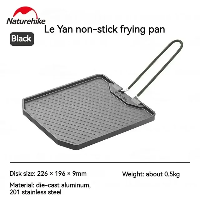 Naturehike Non Stick Aluminium Frying Pan - Black
