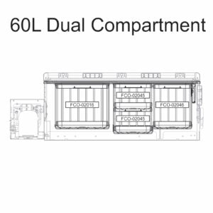 NL - NL60 Dual Zone Drawer Fridge/Freezer