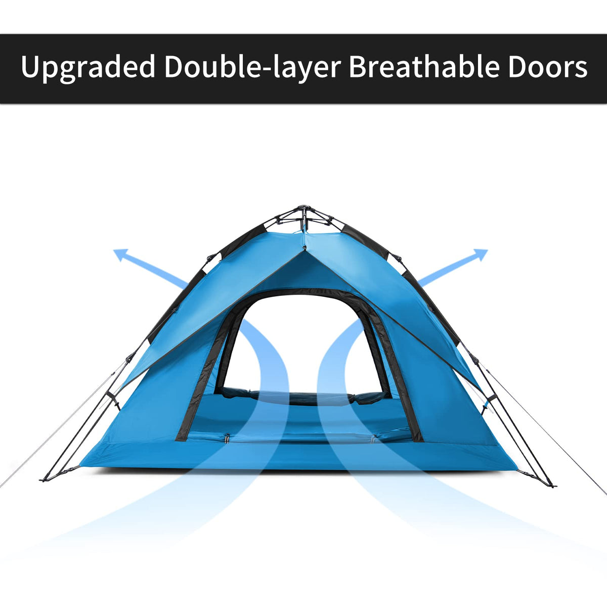 Naturehike automatic tent for 3-4 people - Blue