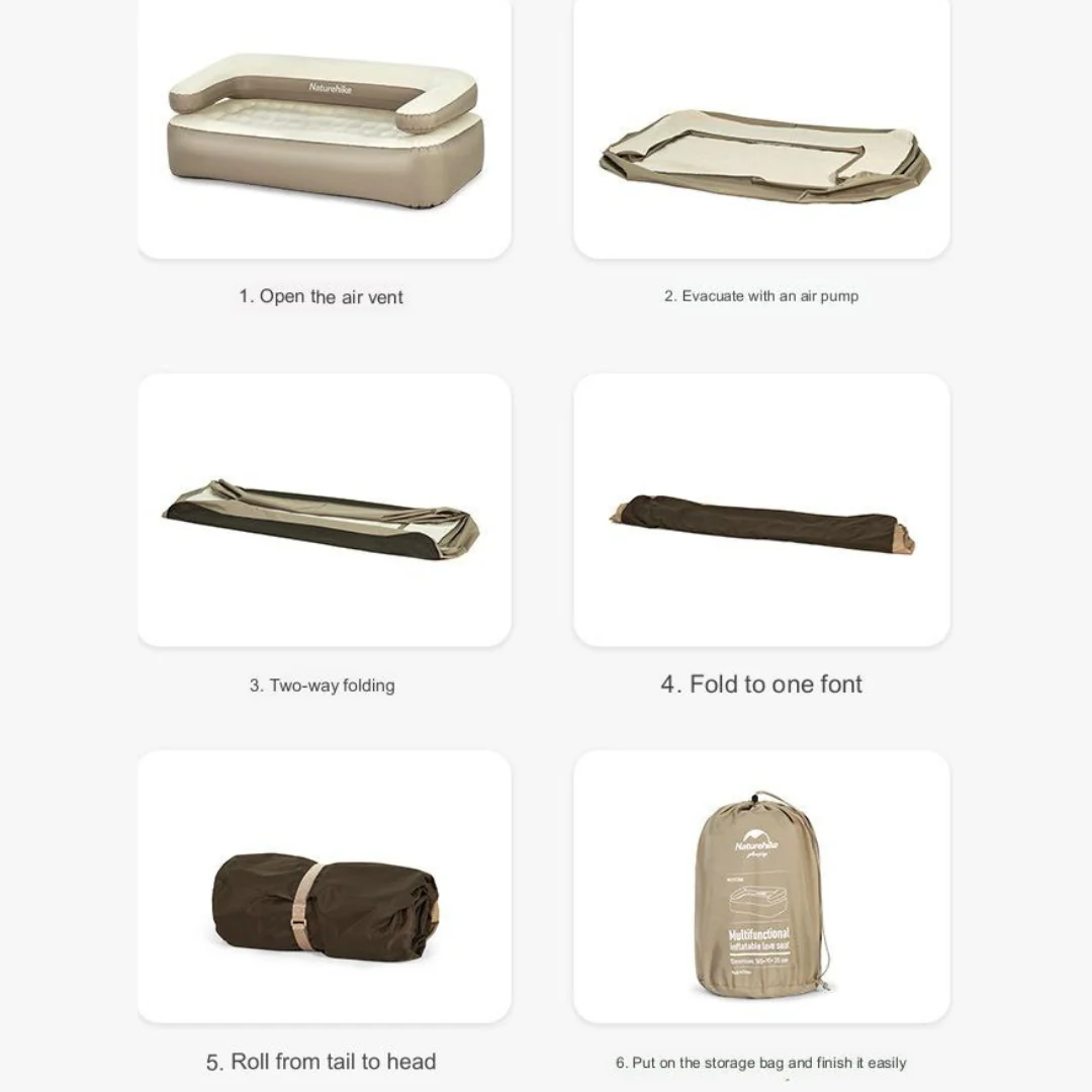 Naturehike TPU Double Air Sofa - Khaki