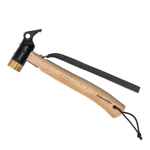 Naturehike Camping Hammer With Solid Wood Handle - Wood