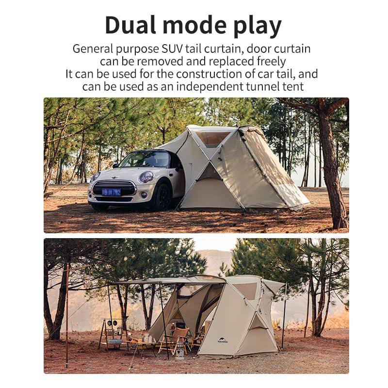 Naturehike Outdoor Car Side Tent Khaki