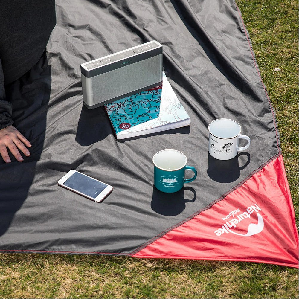 Naturehike Double Sided Water Proof Light Mat - Black L (145*200)