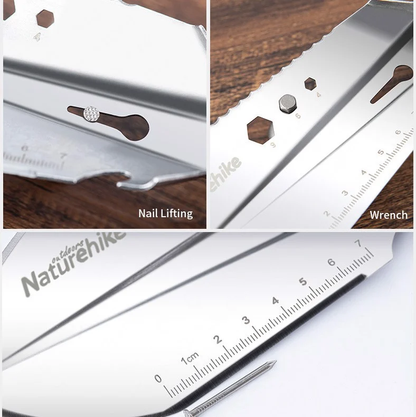 Naturehike Multi-Functional Outdoor Hand Shovel - Silver