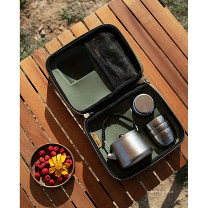 Naturehike Wild wind titanium tea set - Titanium