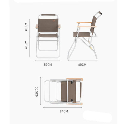Naturehike Aluminium alloy louvre Chair High-Stripes - Line bamboo pattern