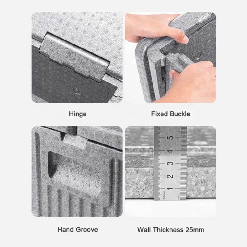 Naturehike EPP Folding Storage Box 40L - Silver