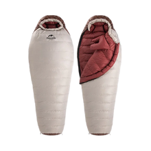 Naturehike (Snowbird) Mummy duck down sleeping Bag M(880G) - Smoke Brown