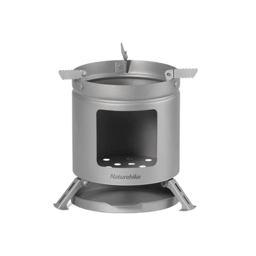Naturehike Mini Titanium Wood Stove Titanium Color