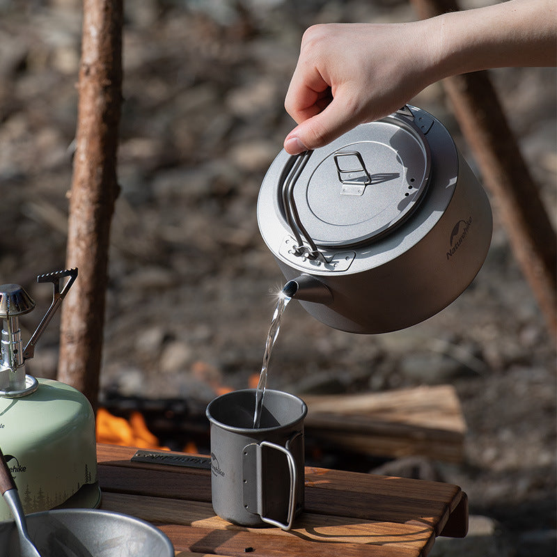 Naturehike Titanium teapot 1L - Silver