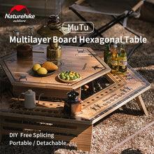 Naturehike Outdoor Multilayer Hexagonal Table (medium) - Reinventing the mark- outer