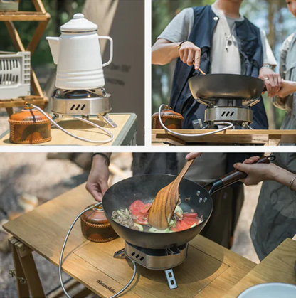 Naturehike High Power Folding Gas Stove - Silver
