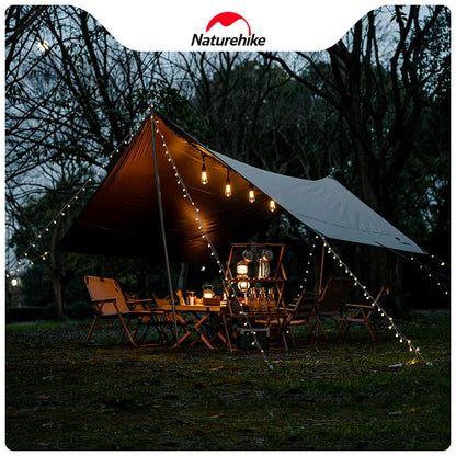 Naturehike Solar pendant light ball string - warm light